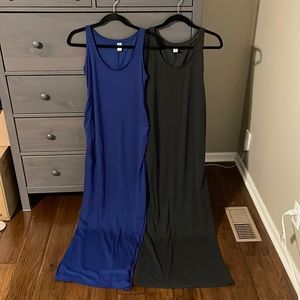 Set of 2 Old Navy maternity maxi dresses